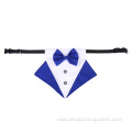 Eco-friendly luxury wedding suit pet collar bandana set